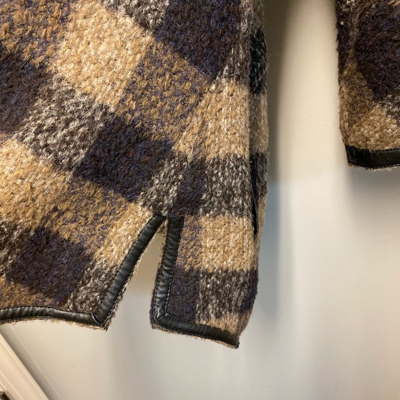 JAVIER SIMORRA Plaid Parka SZ 10 - Picture 5 of 8